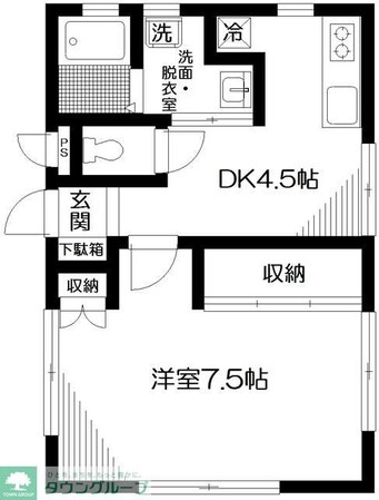 ストーン目黒の物件間取画像